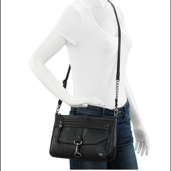 Bags The Sak Black Ventura Leather Crossbody Bag Poshmark